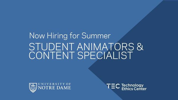 image reading Now Hiring for Summer: Student Animators & Content Specialist